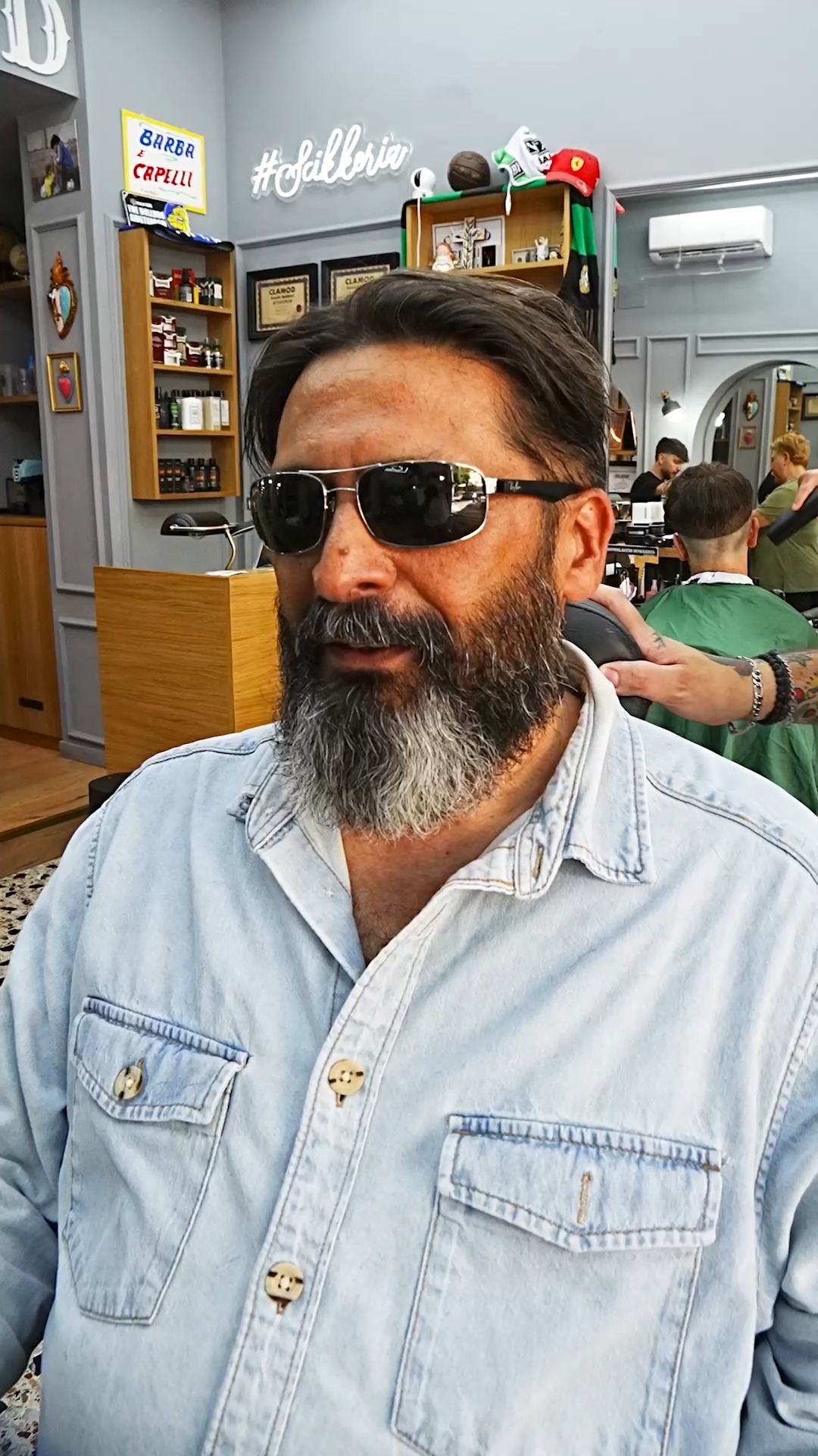 Barba e rituale da Romolaccio Scikkeria Barber Shop